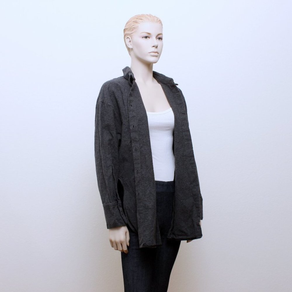Zara Oversized Boyfriend Button Front Shirt‎